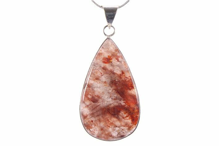 Hematoid Quartz Pendant (Necklace) #376841